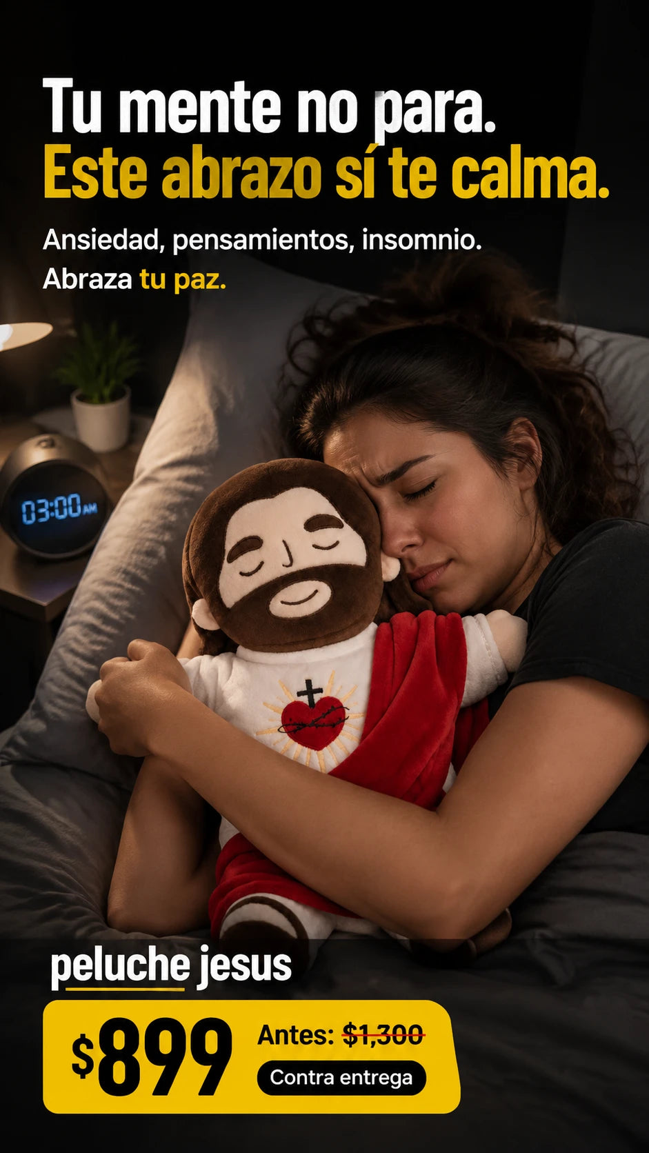 Peluche Jesús Respiracion Antiestres