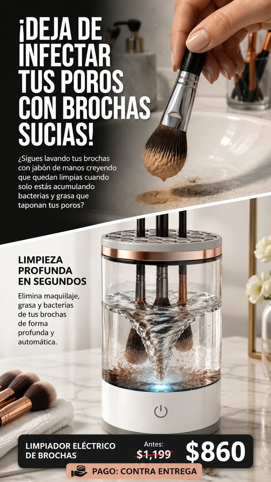 Limpiador de Brochas Recargable